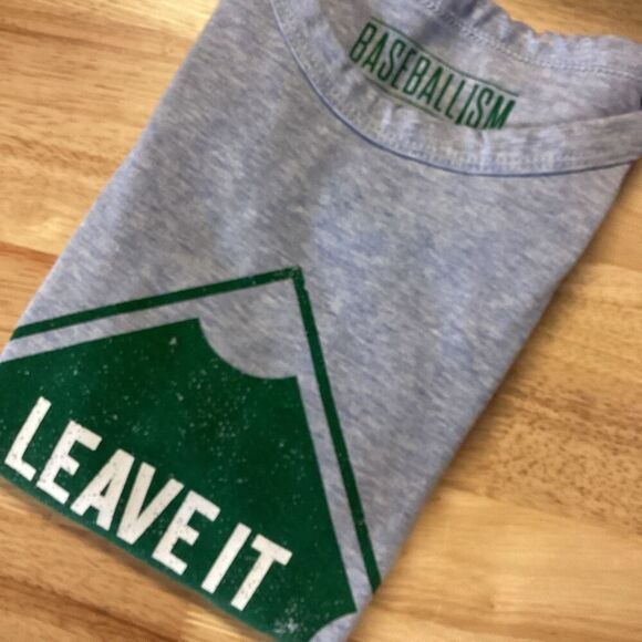 Men’s Baseballism “Leave It All” (on the‎ field) Tee Shirt - medium - Picture 1 of 7